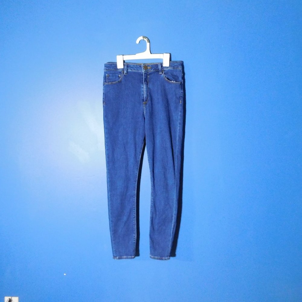 ASOS Design Mid-Blue Jeans, Size 30/32 (around Size 10)